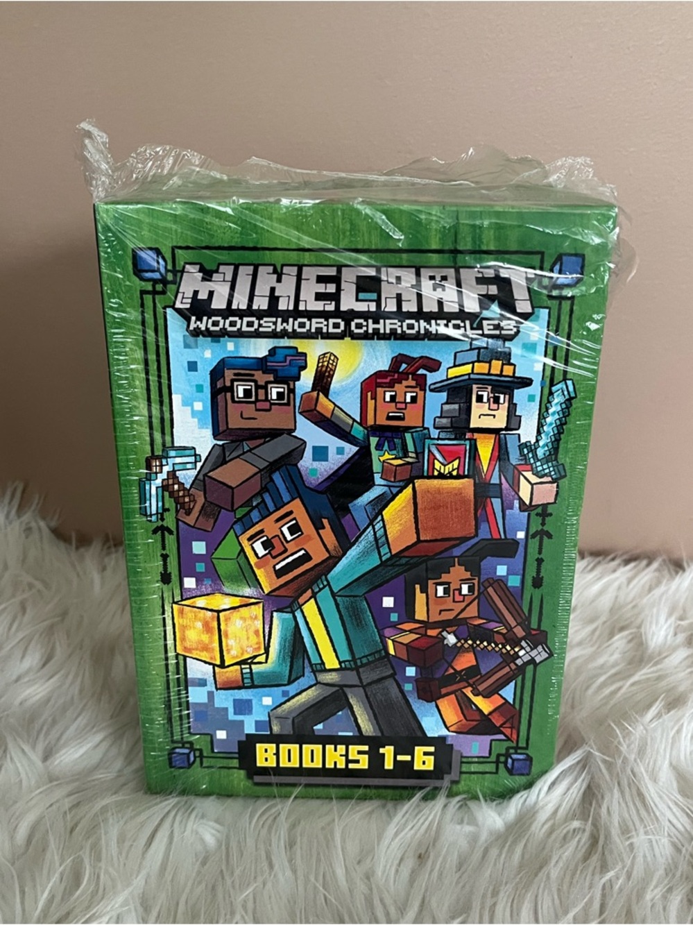 Minecraft Woodsword Chronicles Books 1 - 6 Hardcover Boxed Set